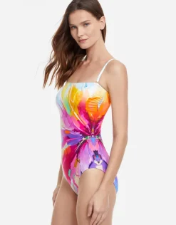 Summer in Capri Bandeau Swimsuit