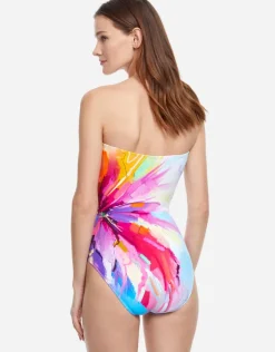 Summer in Capri Bandeau Swimsuit