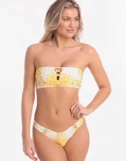 Sunflower High Cut Bikini Bottom - Buttercup