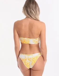 Sunflower High Cut Bikini Bottom - Buttercup
