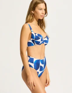 Sunray High Waist Bikini Pant - Ultramarine