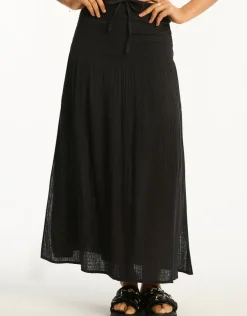Sunset Beach Skirt - Black