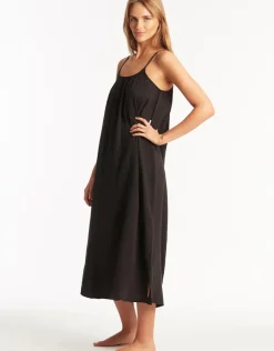 Sunset Sun Dress - Black