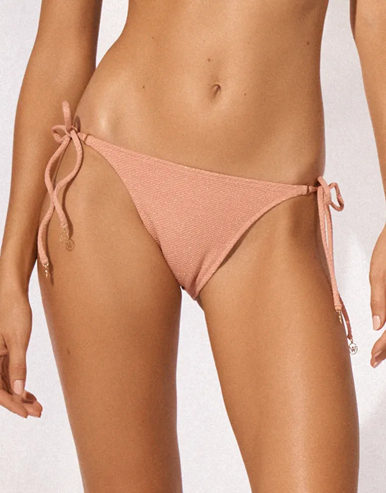Swimsparkle Tie Side Bikini Pant - Sunset Glow