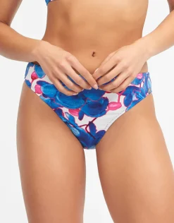 Tahiti Bikini Pant - Blue Floral