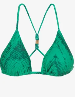 Tamale Jaque T-Back Tri Bikini Top - Green