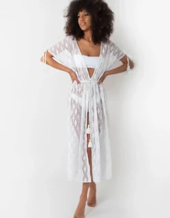 Temptation Kaftan - White