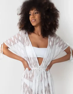 Temptation Kaftan - White
