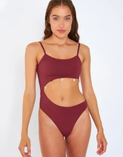 Terrasun Fentana Swimsuit - Dark Rose