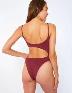 Terrasun Fentana Swimsuit - Dark Rose