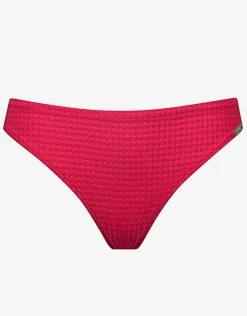 The Bloom Bikini Pant - Radiant Red