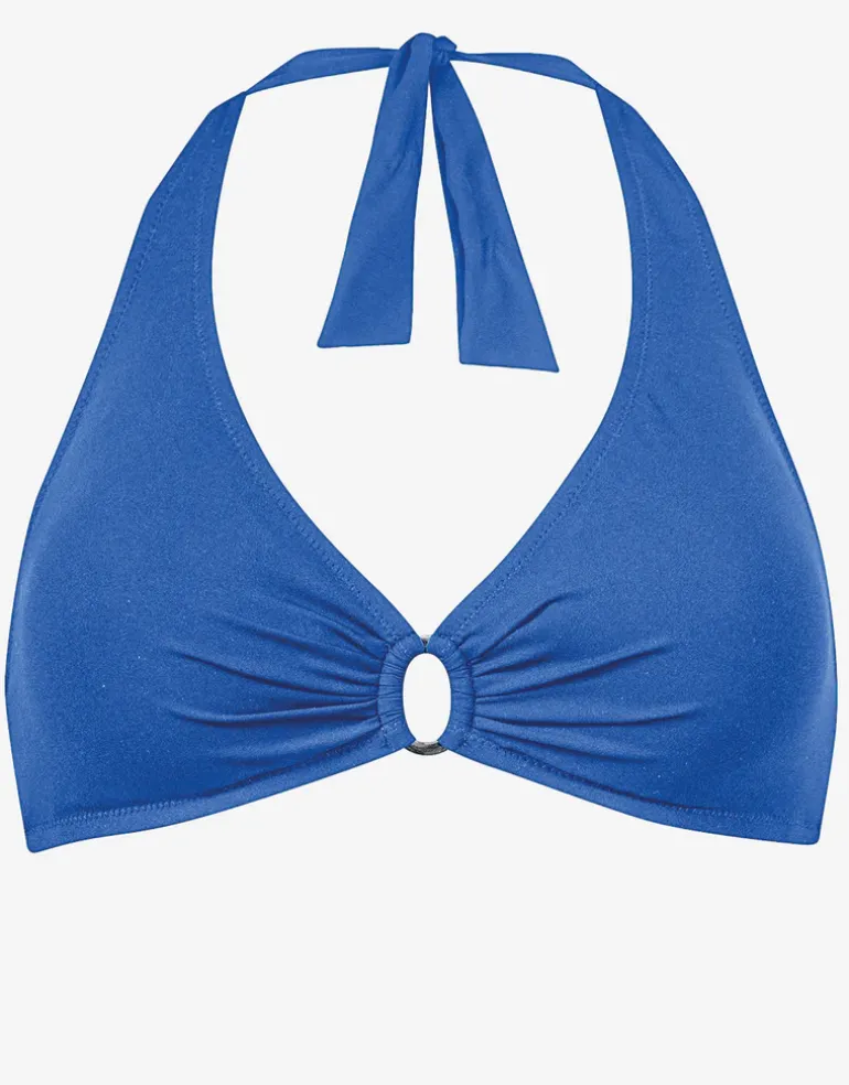 The Core Halter Bikini Top - Sky Blue