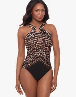 Topkapi Aphrodite Swimsuit - Black Multi