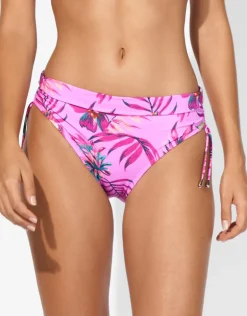 Tropic Radiance Adjustable Bikini Pant - Electric Pink