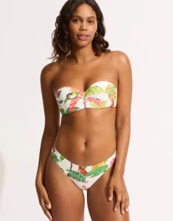 Tropica Hipster Bikini Pant - Ecru