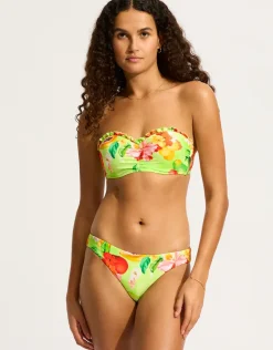Tropique Hipster Bikini Pant - Aloe Gel