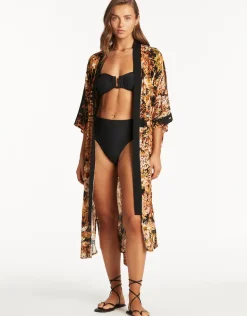 Troppica Kimono - Black