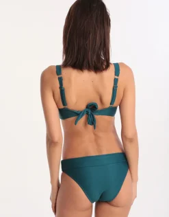 Ubud D-G Rectangle Bikini Top - Teal