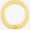 Velvet Hair Tie - Light Yellow