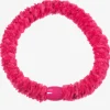 Velvet Hair Tie - Strong Pink
