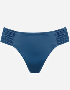 Viva Energy Ruched Side Bikini Pant - Denim Dose