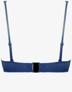 Viva Energy Twist Front Bikini Top - Denim Dose