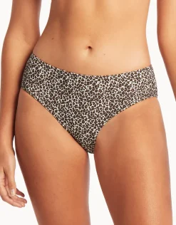 Wild Cat Mid Bikini Pant - Animal