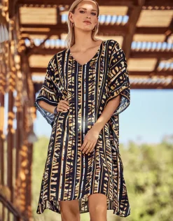 Wild Noblesse Tunic - Black Nougat