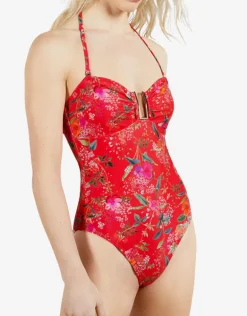 Yuliiaa U Bar Bandeau Swimsuit