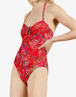 Yuliiaa U Bar Bandeau Swimsuit